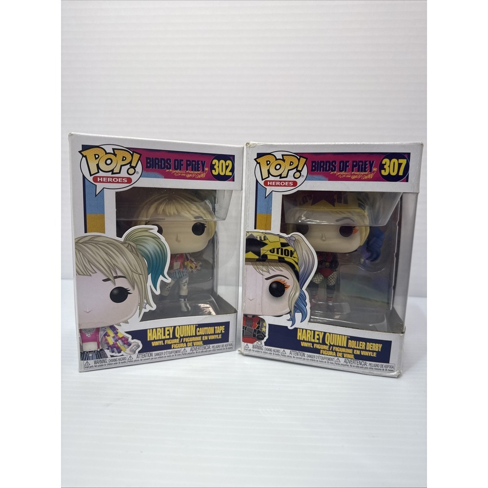Funko POP Vinyl - Heroes - Birds Of Prey - Harley Quinn Caution Tape  - #302/307